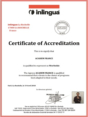 сертификат Инлингва